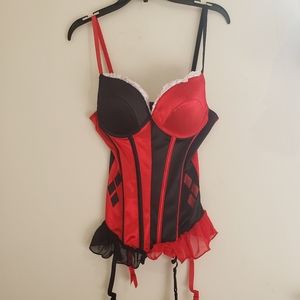 DC Comics Harley Quinn Bustier